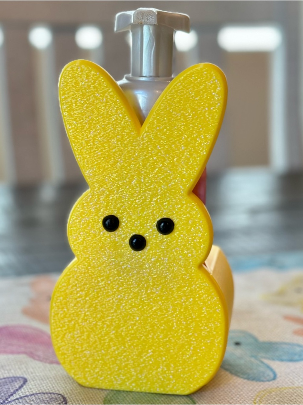 Peeps Bunny ✨ GLITTER ✨ Soap Holder Bath & Body Works